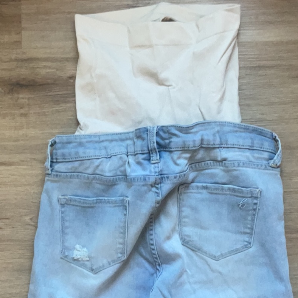 NWOT BLANQI Denim Maternity Belly Support Skinny Jeans Size 6 - Picture 9 of 9